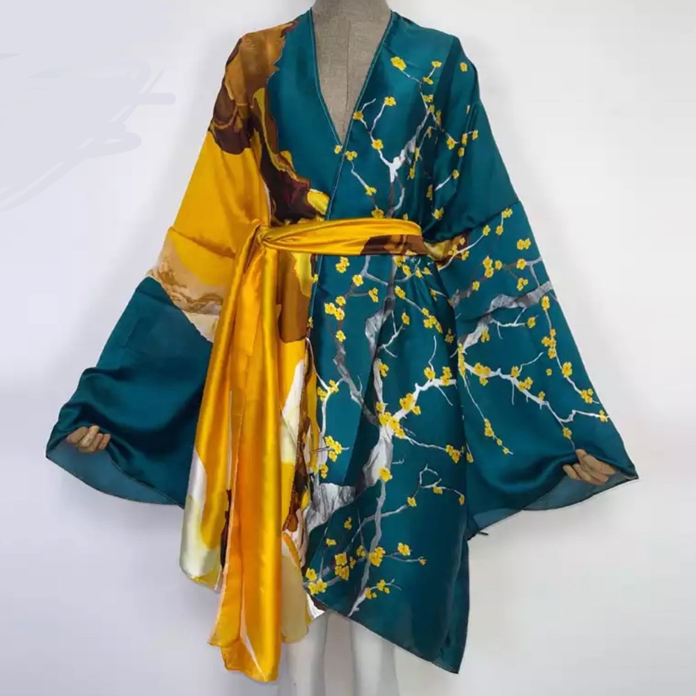 Kimono /dress- one sz fits most sm-3X